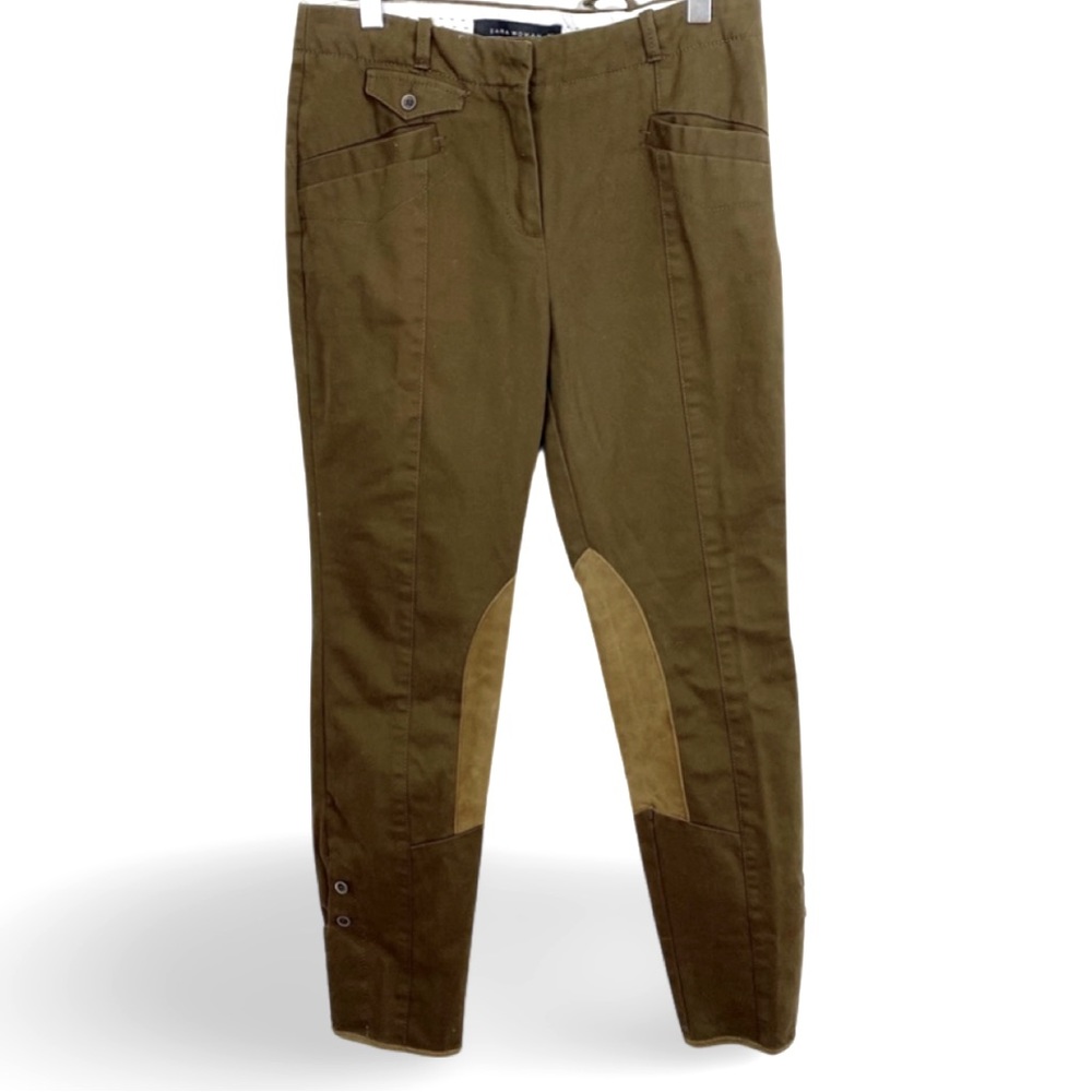Zara | Lamb Leather Equestrian Style Riding Pants